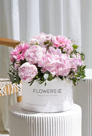 Peony Pretty Pink - Hatbox