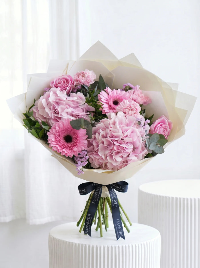 Pretty Pink Hand-tied