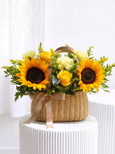 Sunflower - Basket