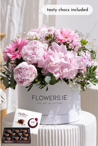 Peony Pretty Pink - Hatbox