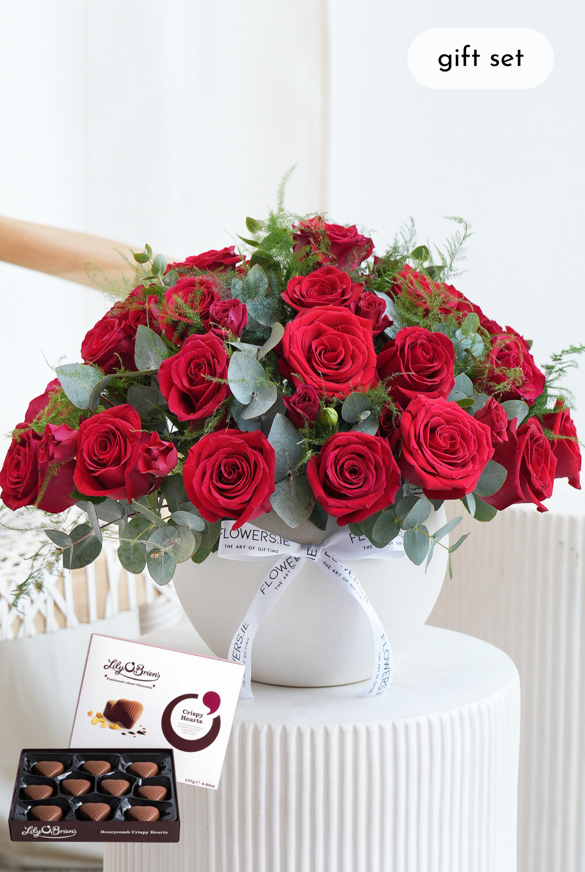 Valentine 24 Red Roses - Luxury Arrangement