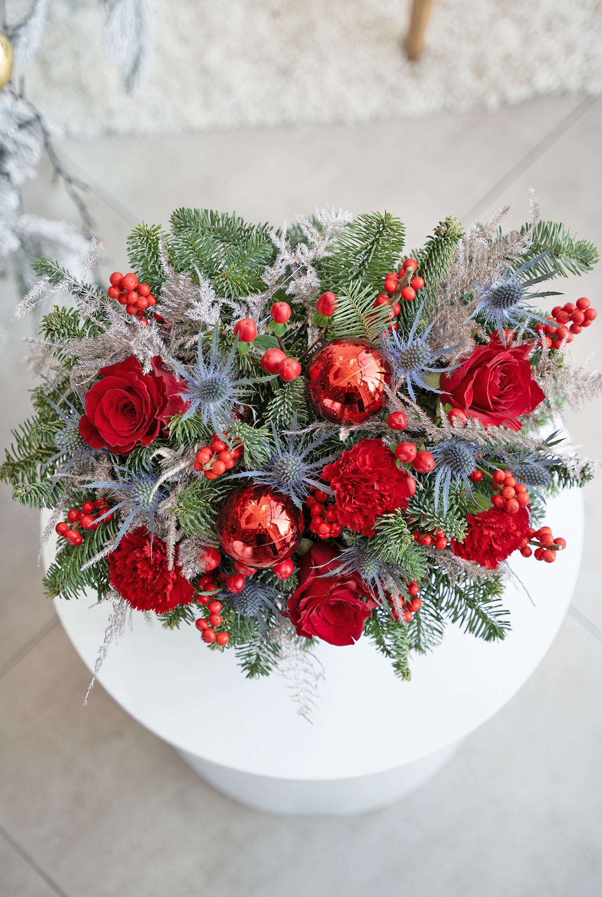 Festive Christmas Hatbox