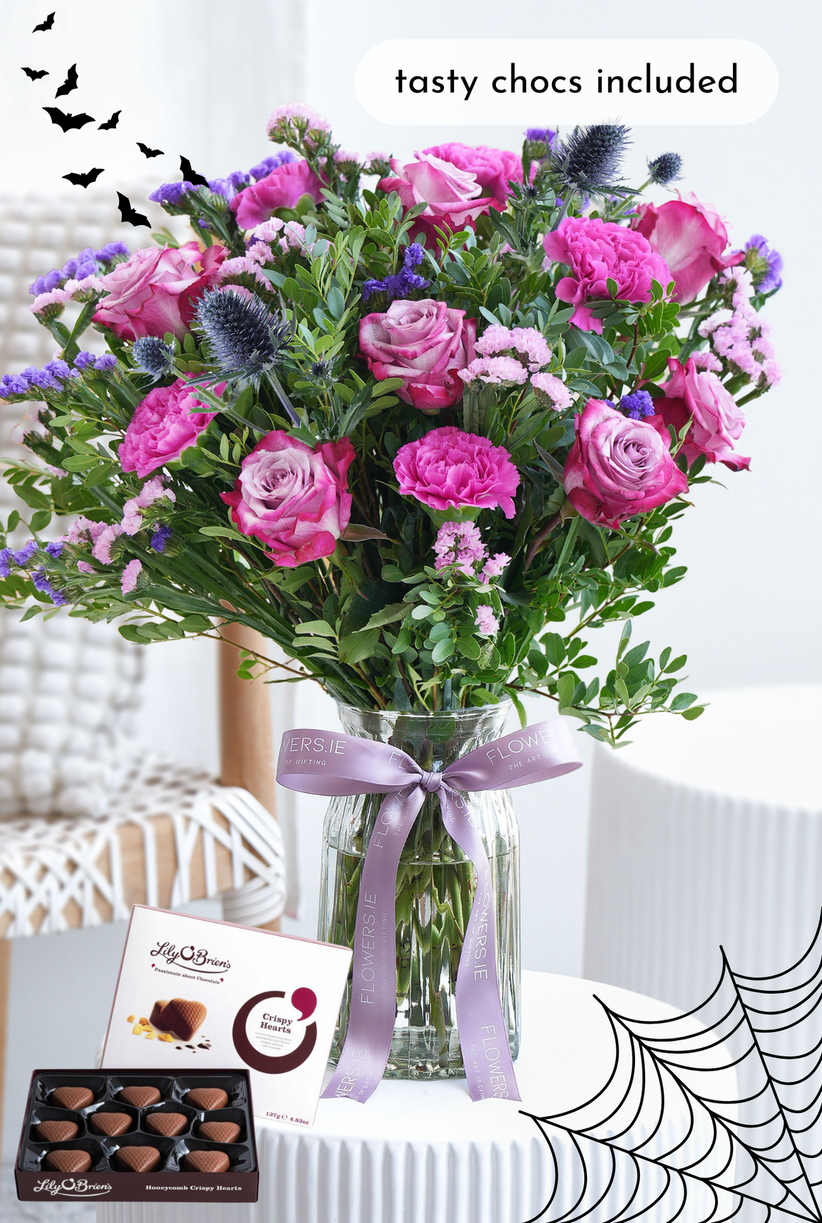Lavender Floral - Vase