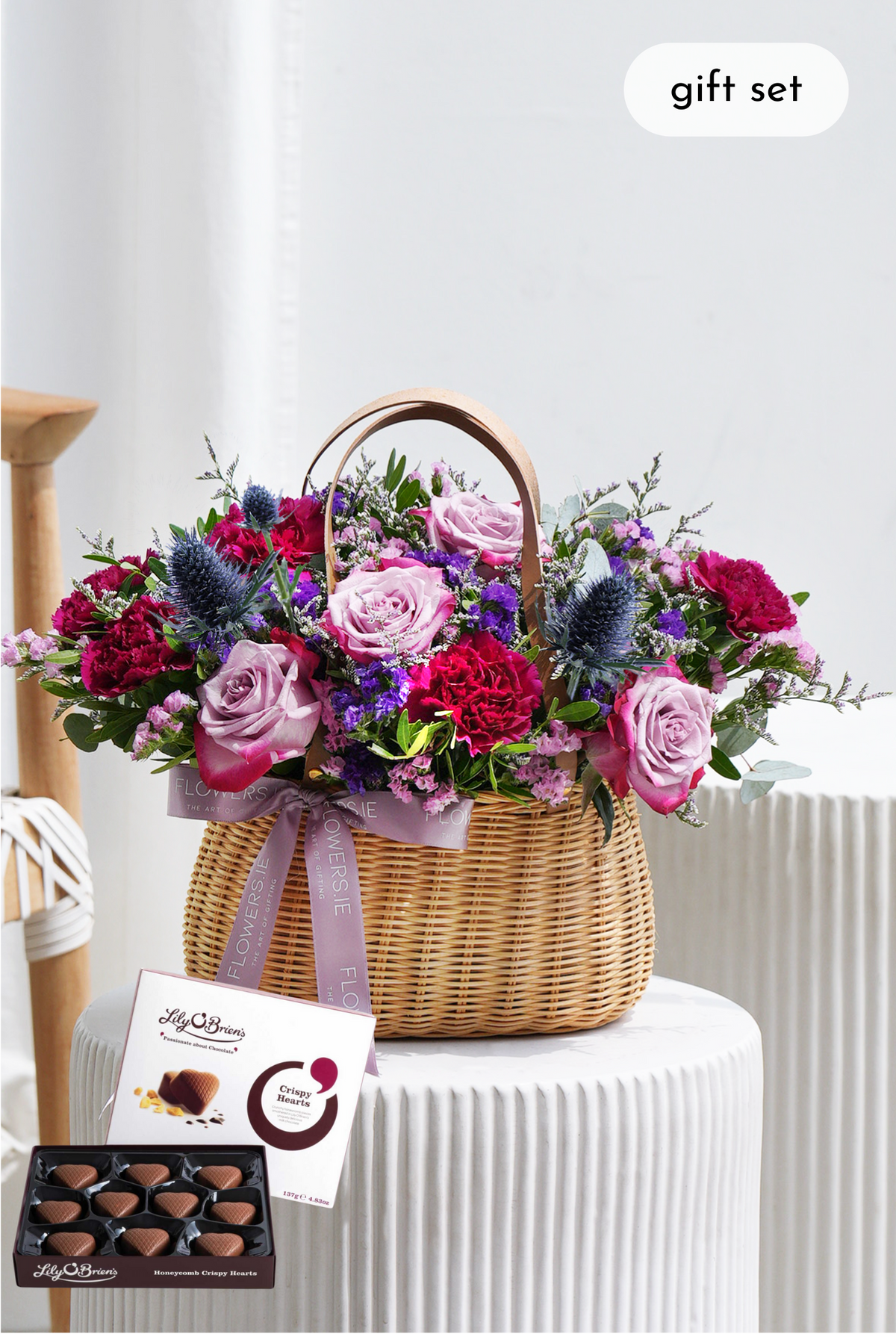 Lavender Floral - Basket