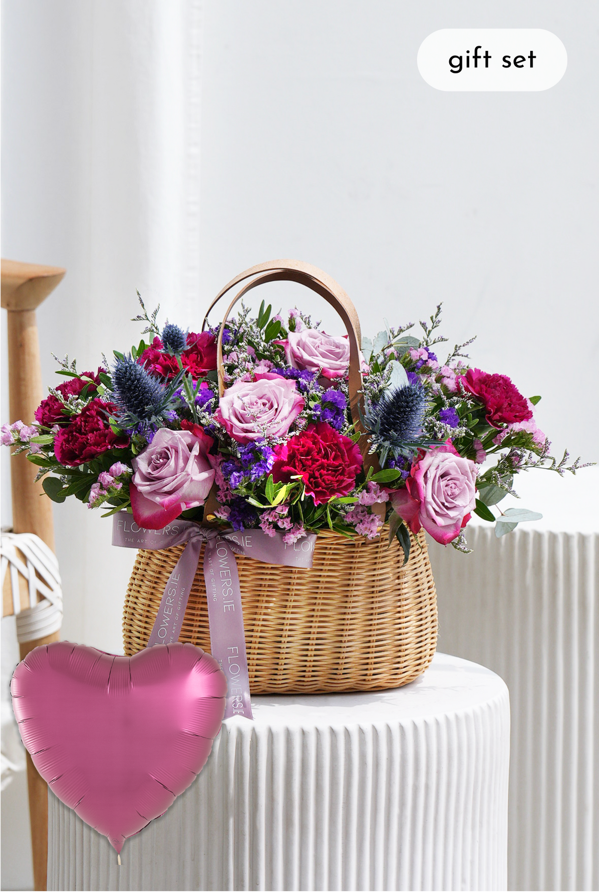 Lavender Floral - Basket