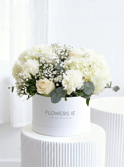 Birthday Perfect White - Hatbox