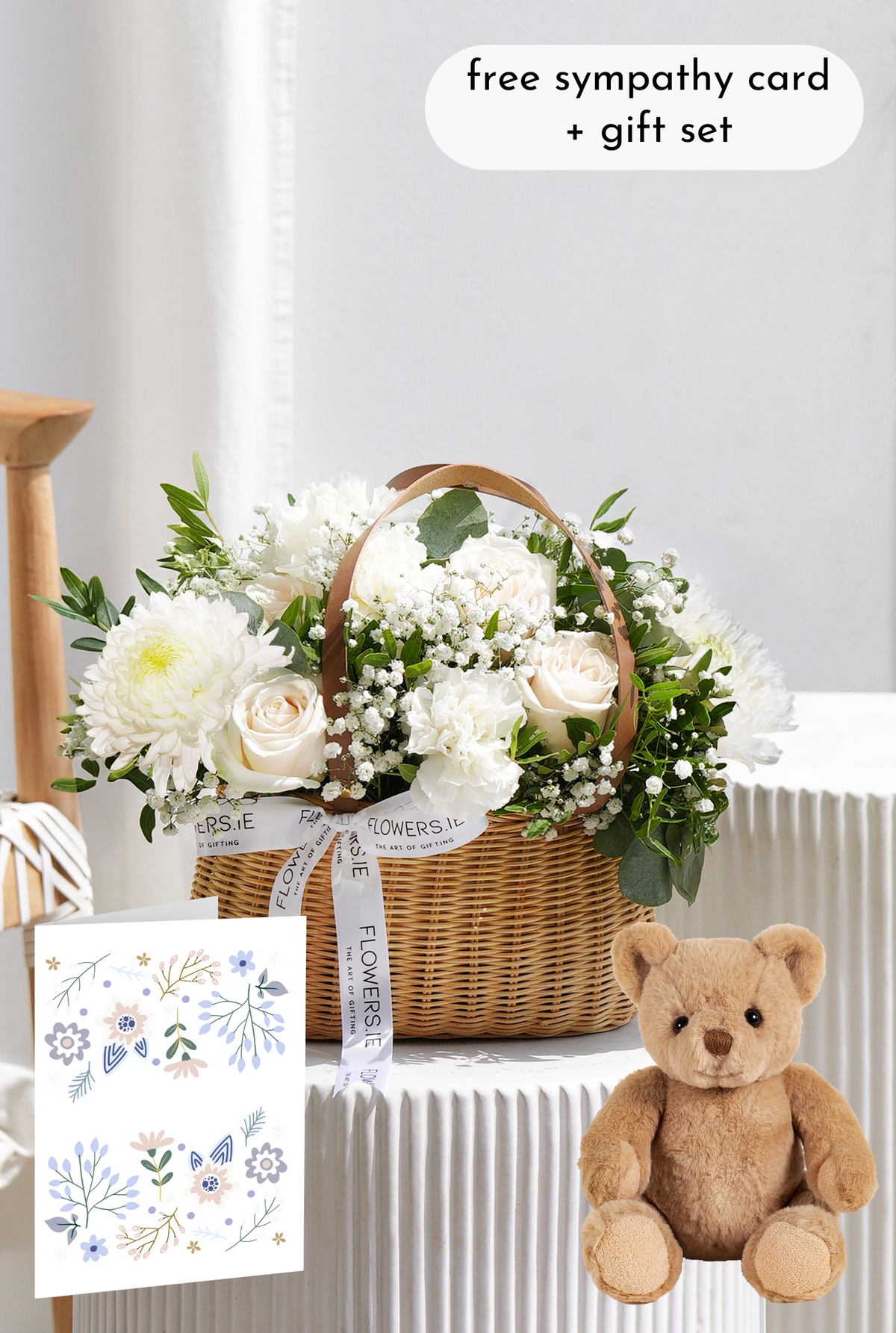 Sympathy White Serenity - Basket