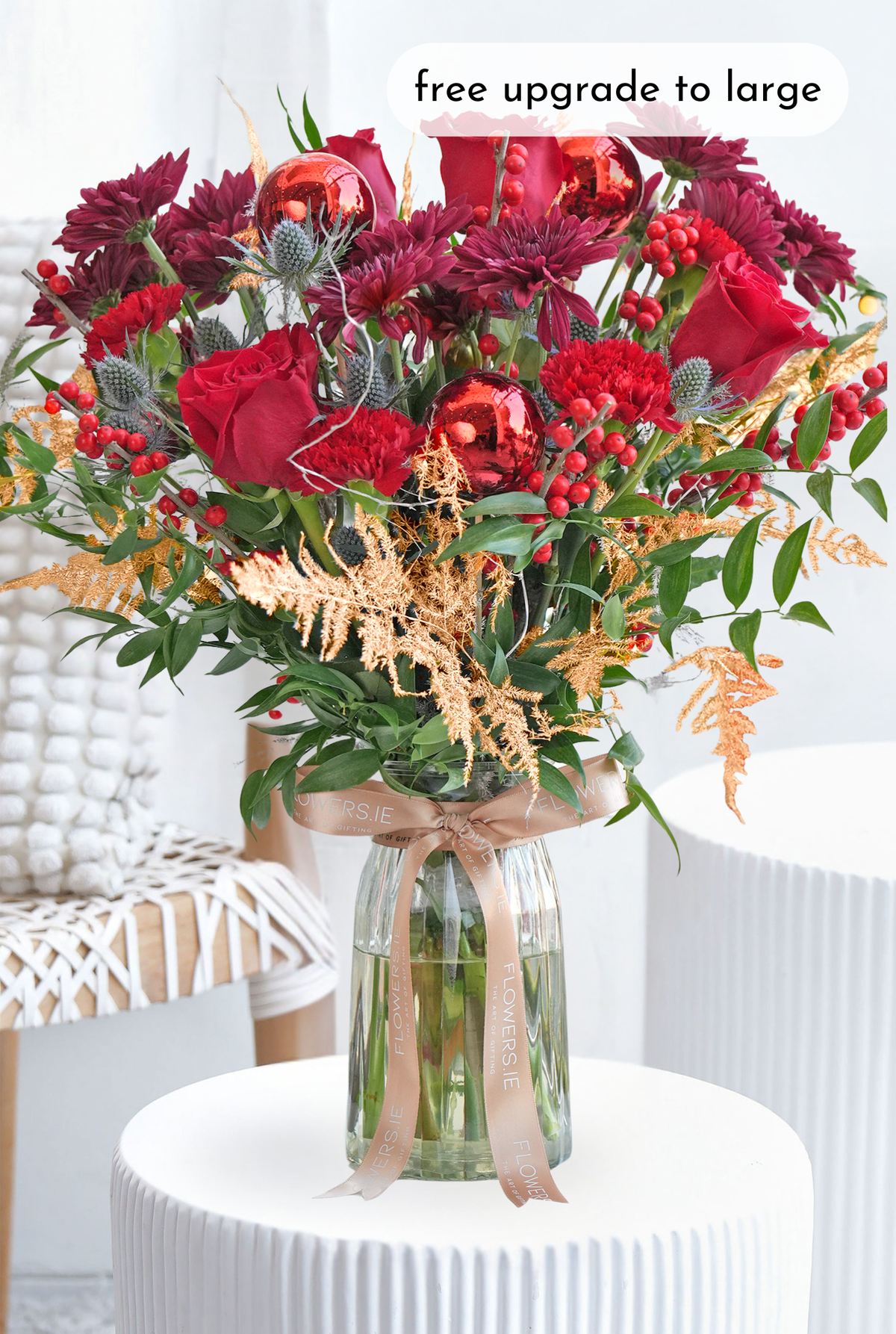 Festive Christmas - Vase