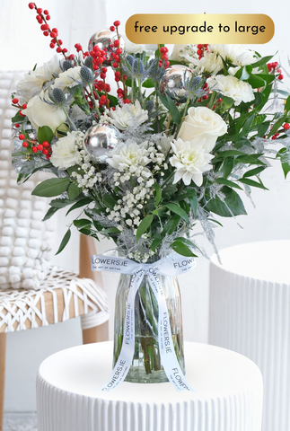 Perfect White Christmas - Vase