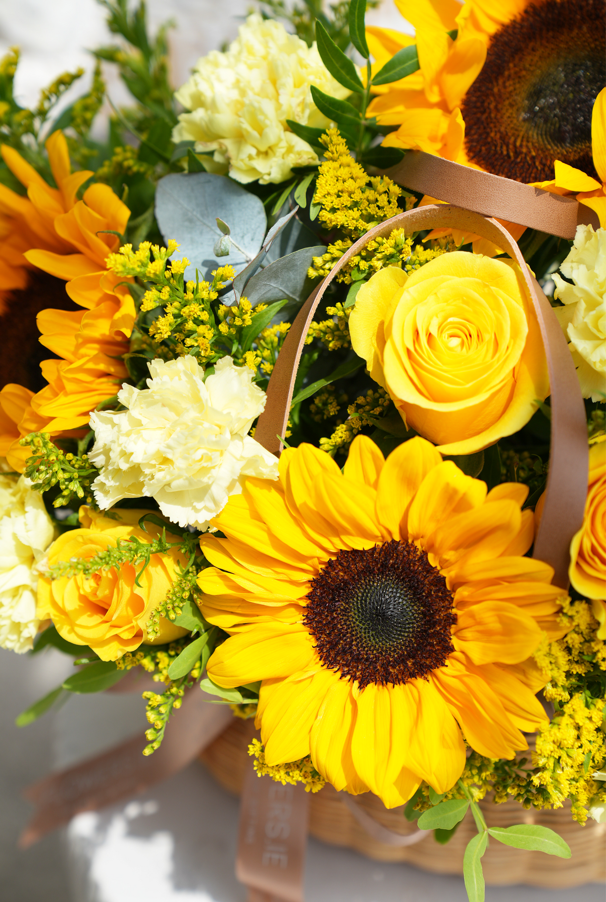 Sunflower - Basket