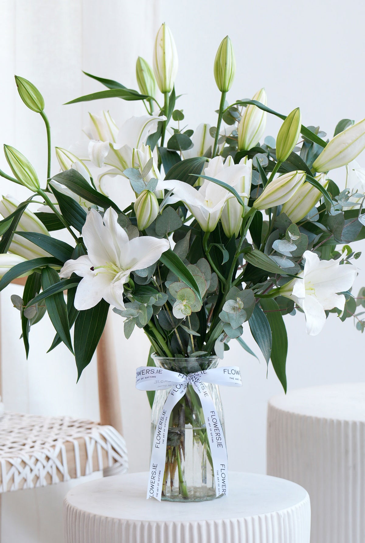 Easter White Scented Lily - Vase