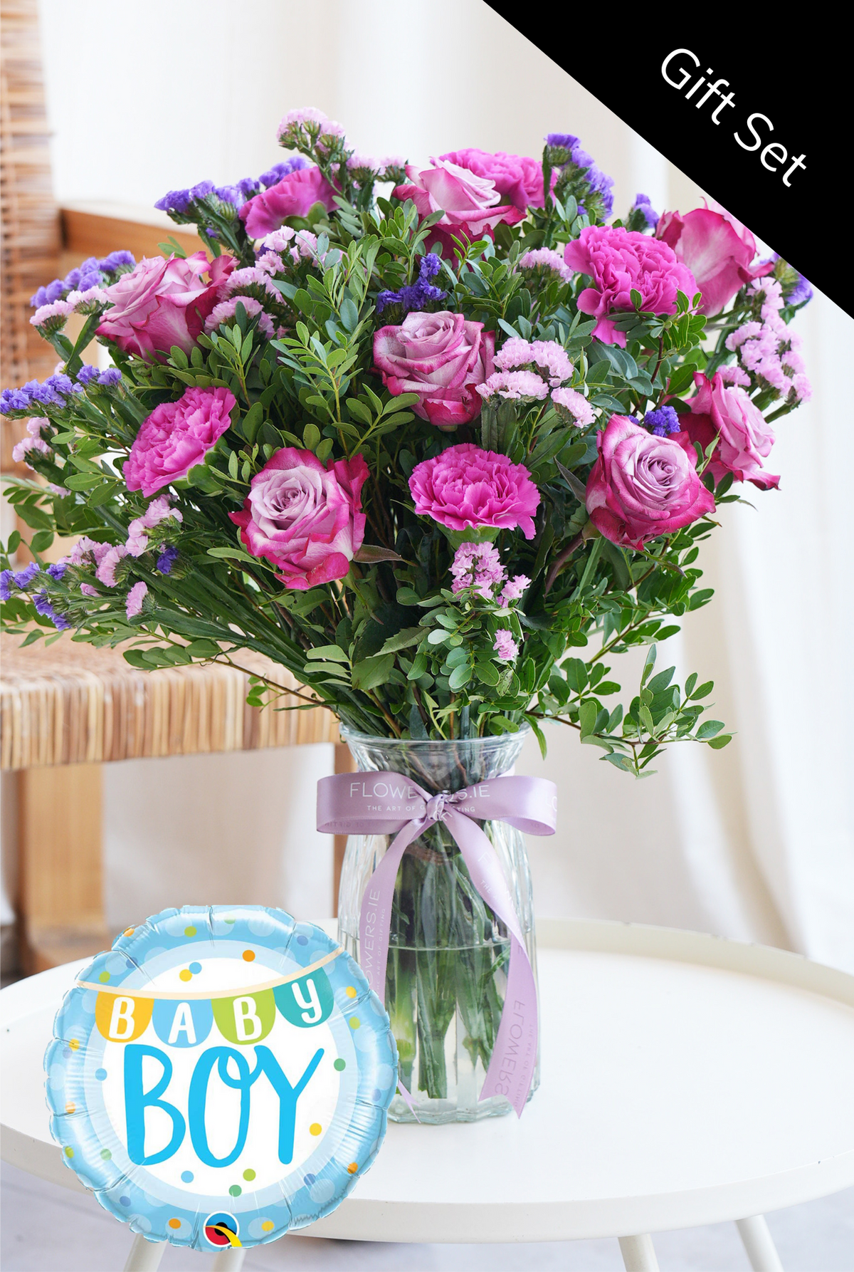 Baby Lavender Floral - Vase