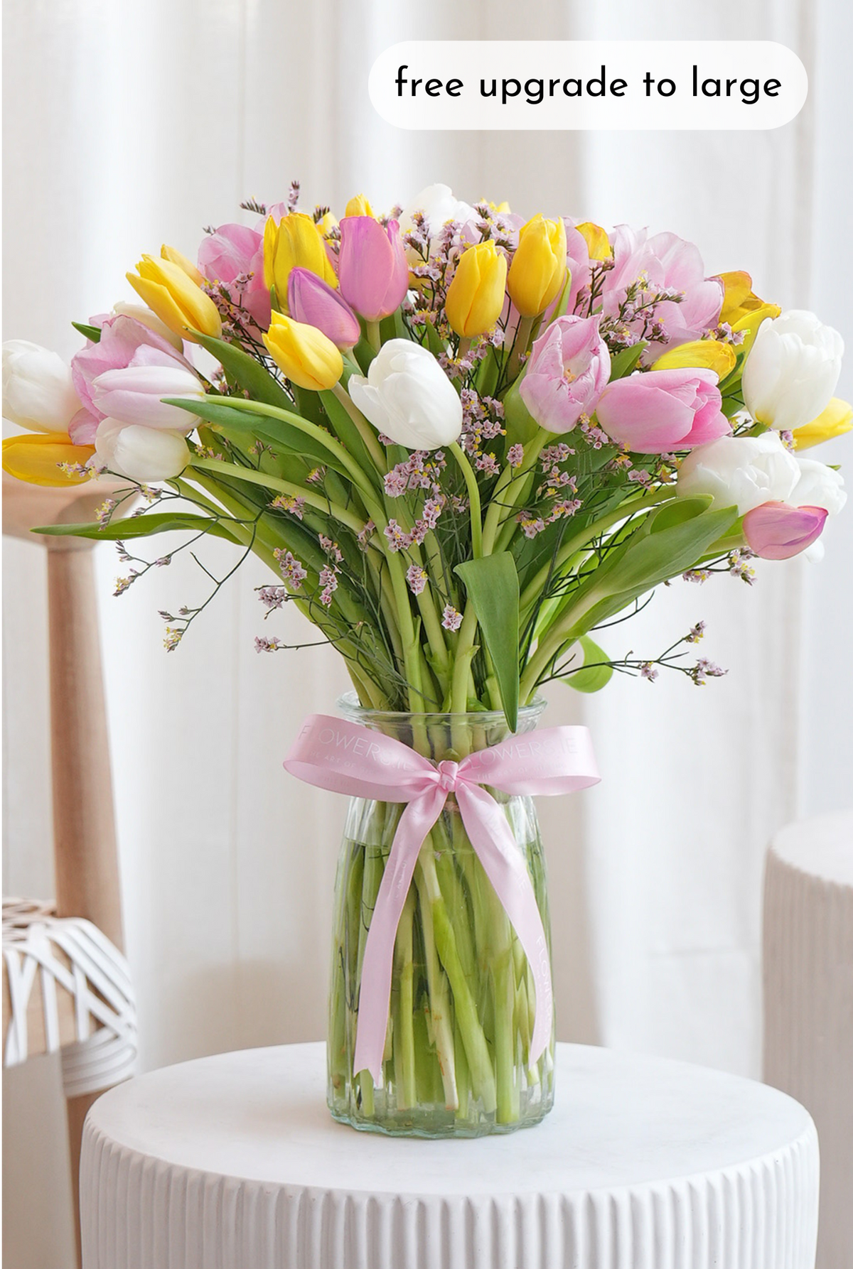 Luxury Mixed Tulips - Vase