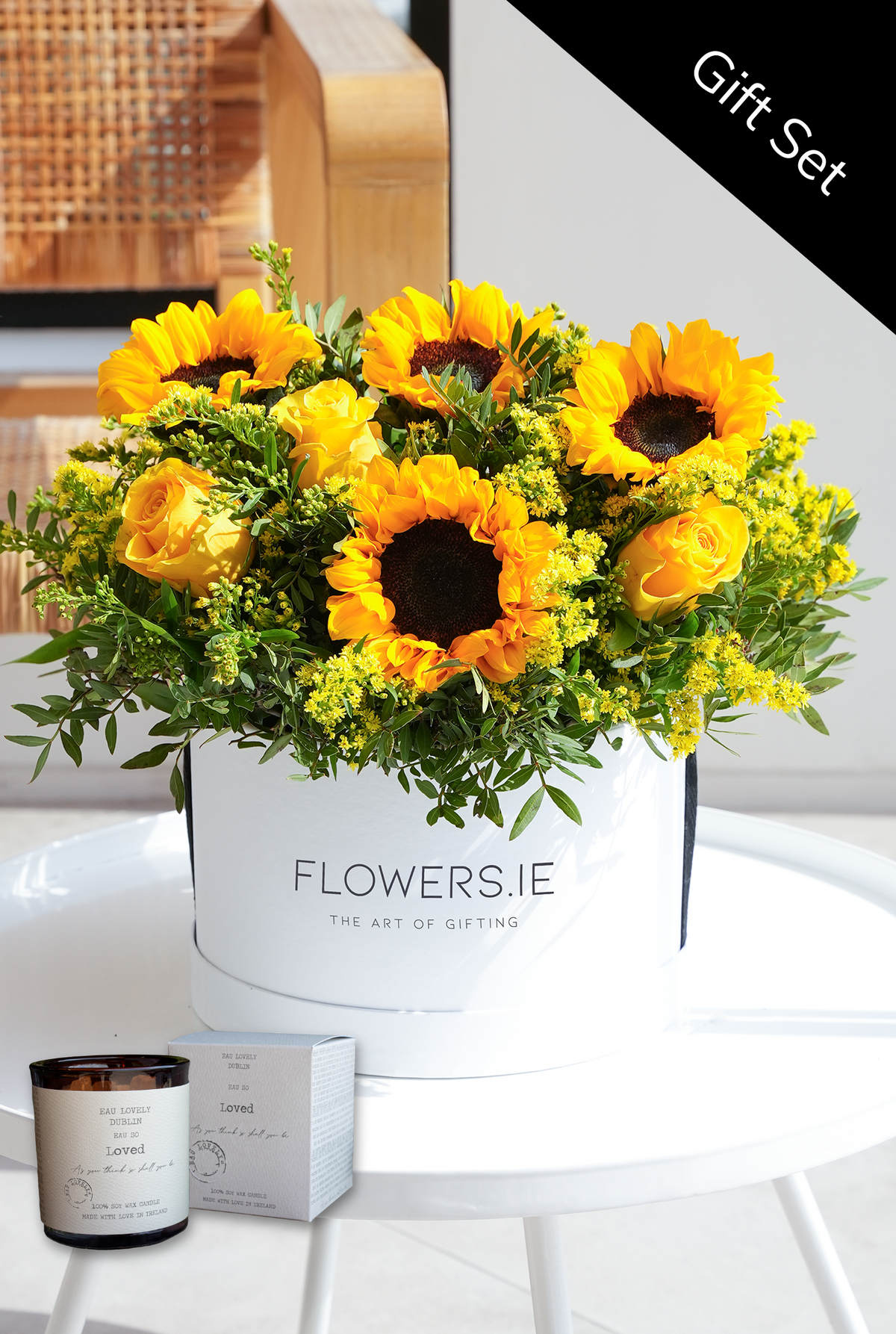 Sunflower - Hatbox