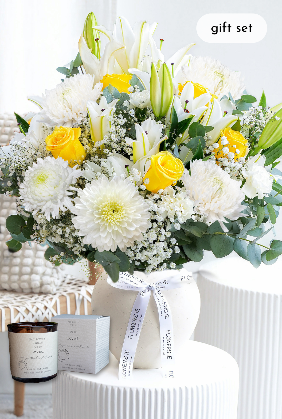Sympathy Wonderfully Cheer - Ceramic Vase