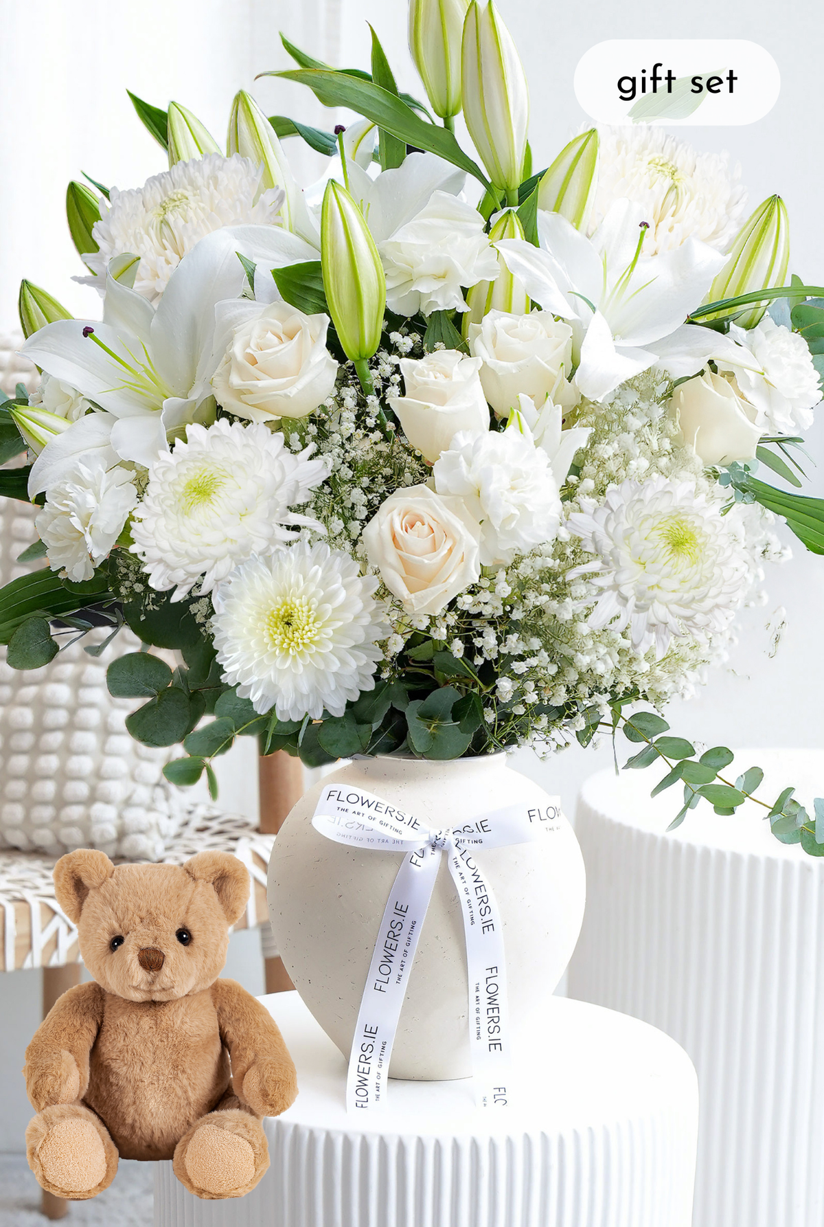 Sympathy Wonderfully Ivory - Ceramic Vase