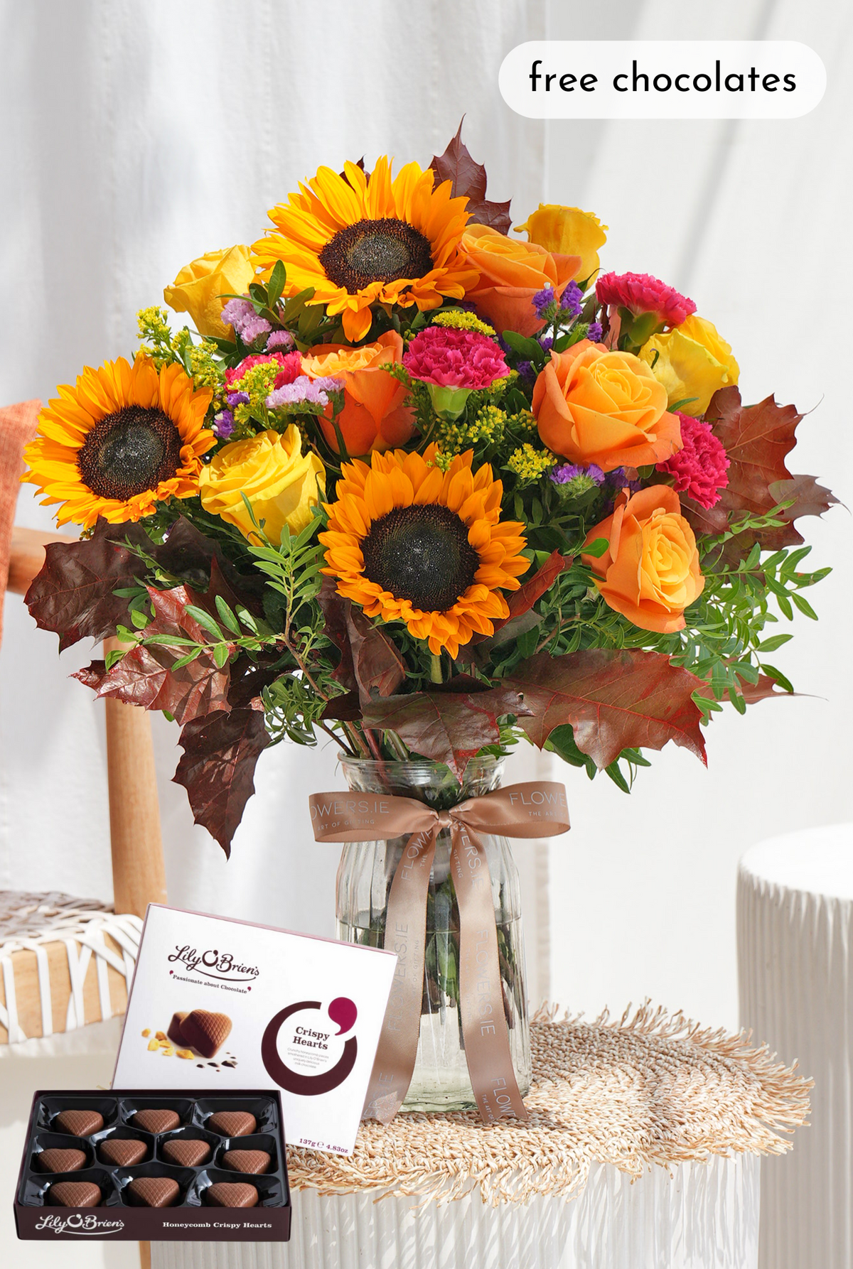 Thank you Autumn Vibrant - Vase