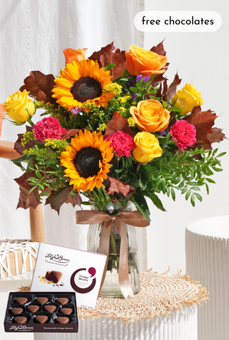 Thank you Autumn Vibrant - Vase