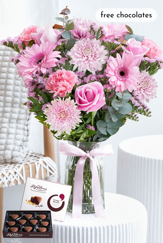 Thank You Pink Delight - Vase