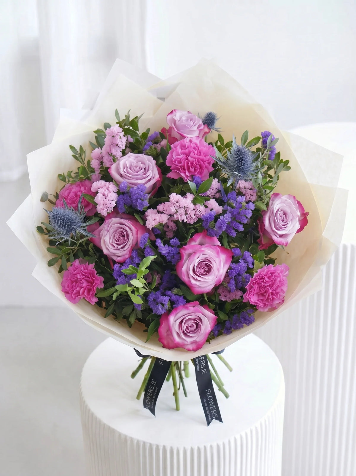 Birthday Lavender Floral - Hand-tied