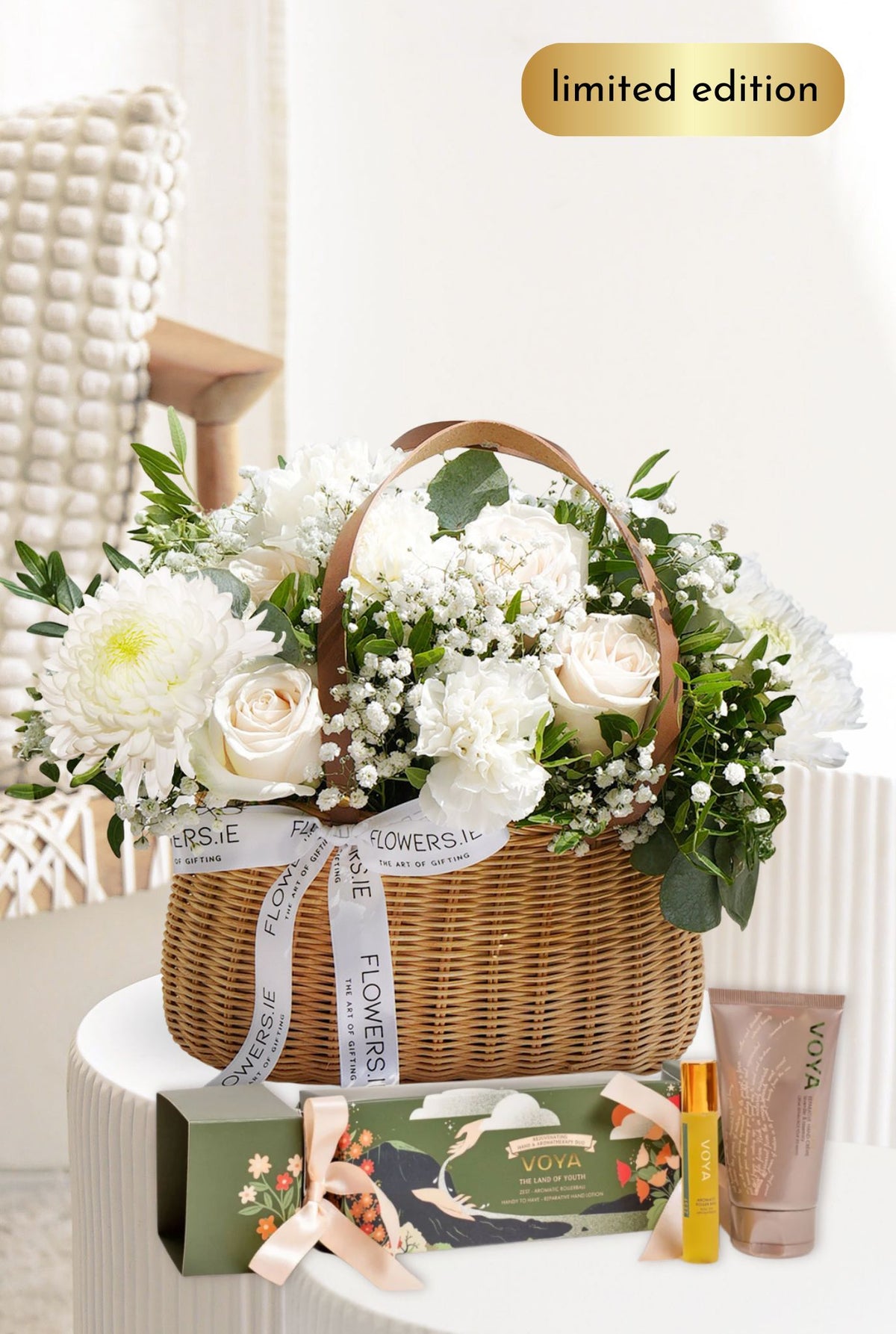 White Serenity - Basket