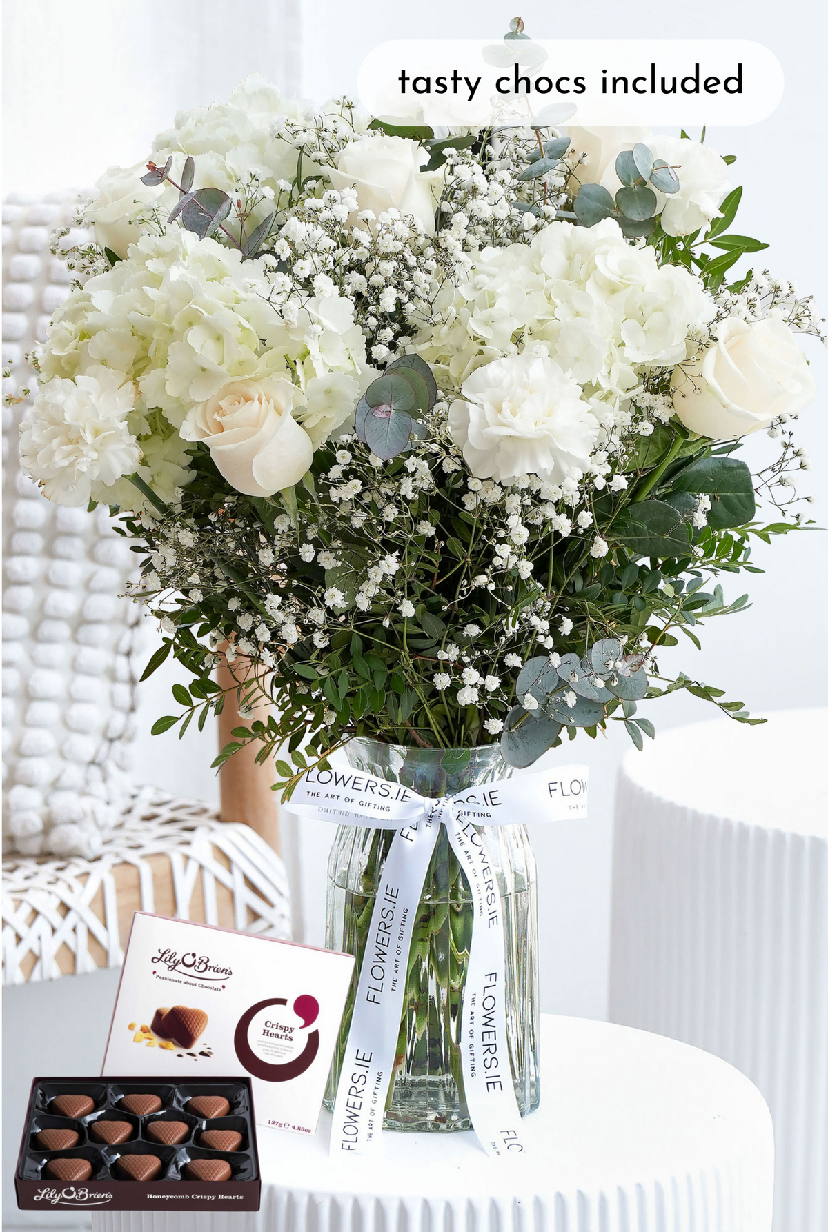 Mother&#39;s Day Perfect White - Vase