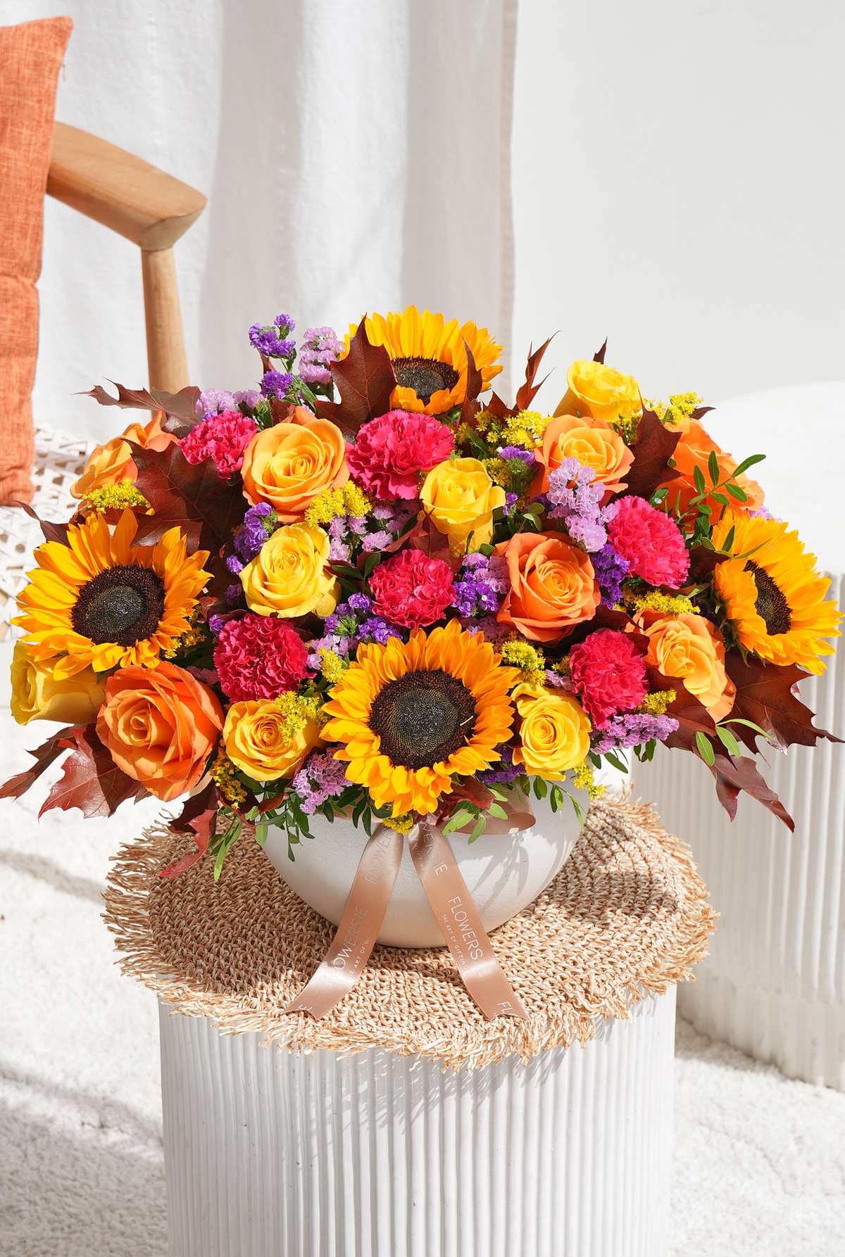 Birthday Autumn Vibrant - Arrangement