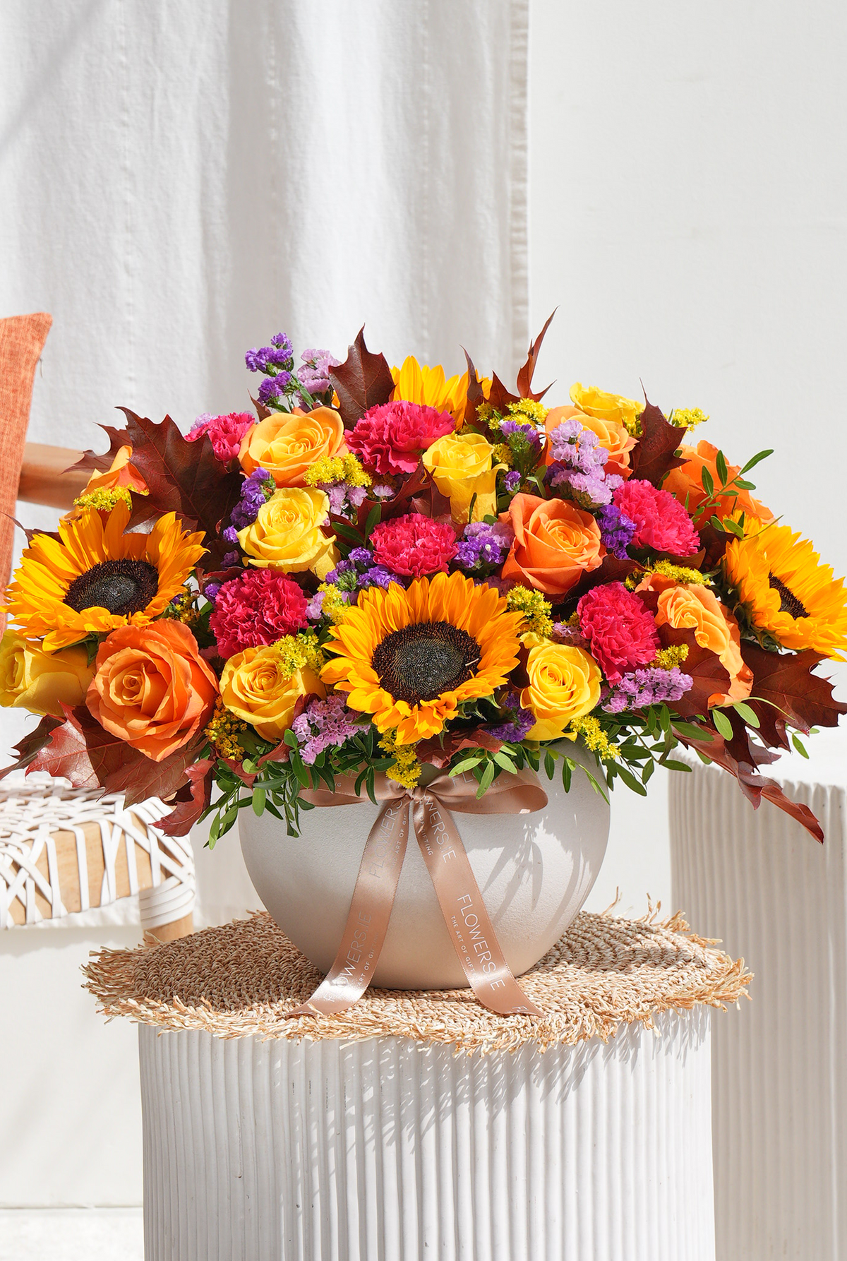 Birthday Autumn Vibrant - Arrangement