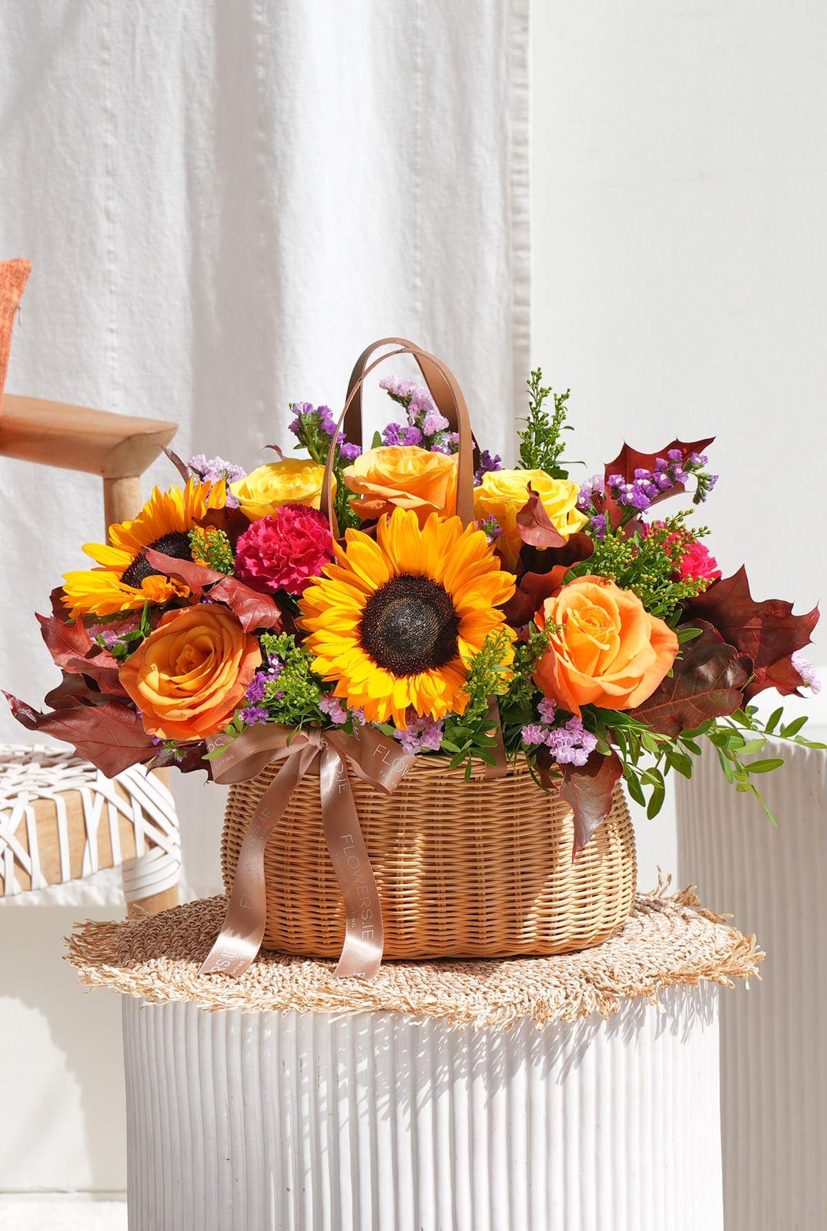 New Baby Autumn Vibrant - Basket