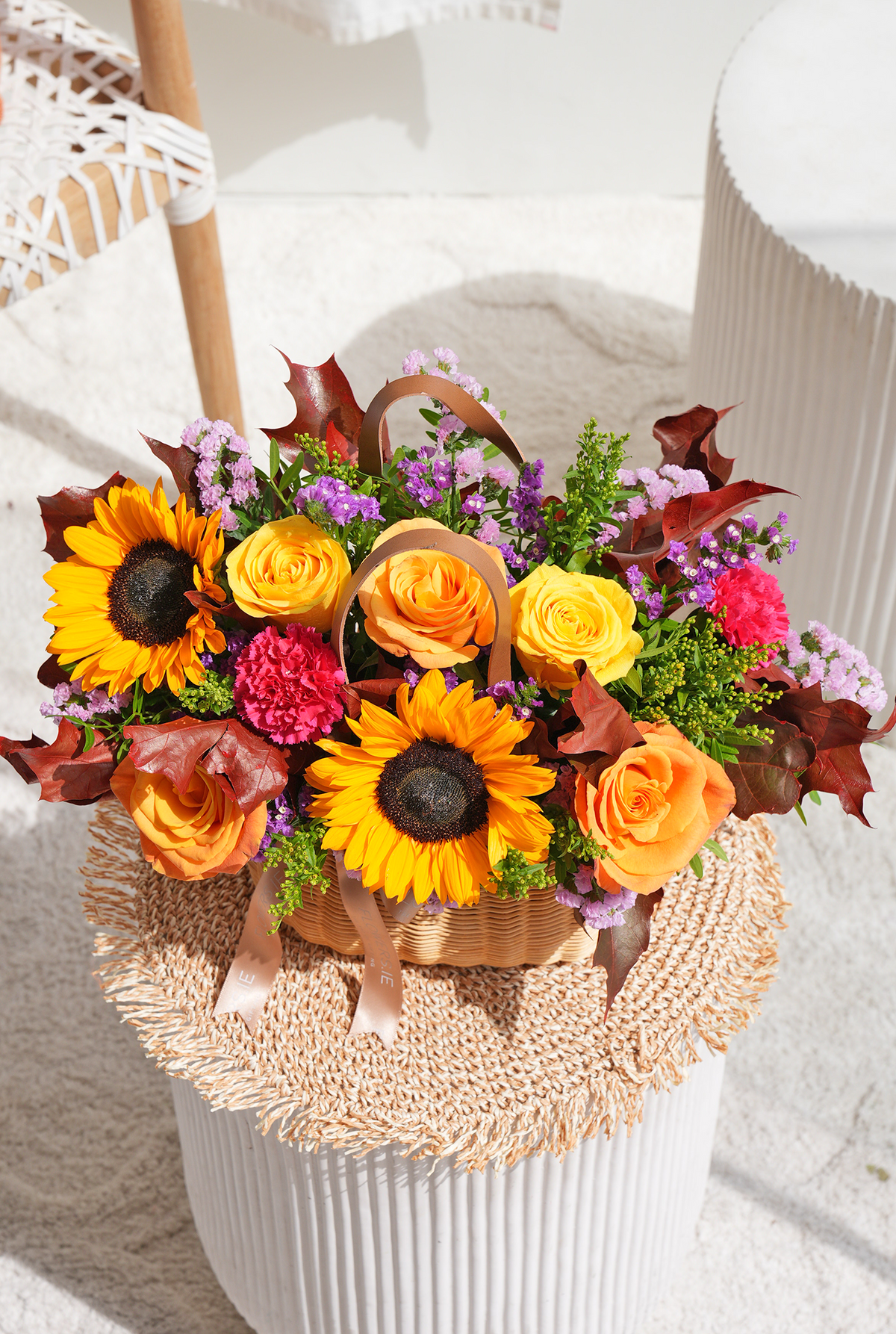 New Baby Autumn Vibrant - Basket