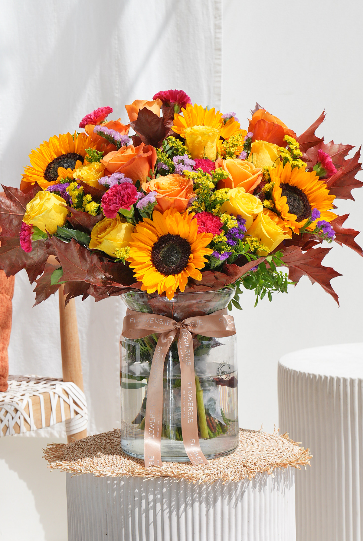 Birthday Wonderfully Autumn Vibrant - Vase