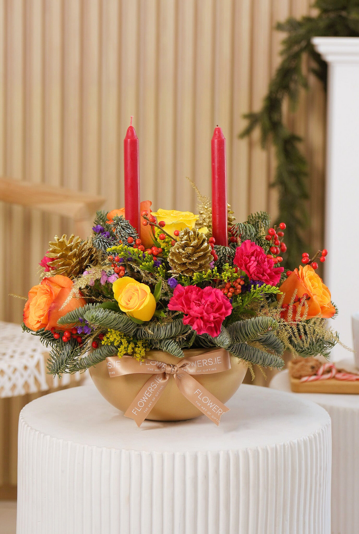 Vibrant Christmas Arrangement