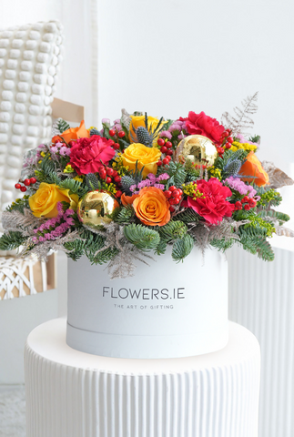 Vibrant Christmas - Hatbox