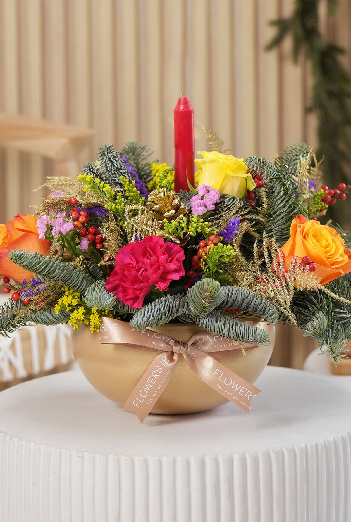 Vibrant Christmas Arrangement