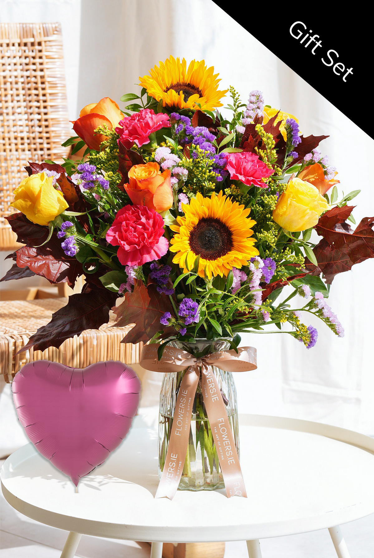 Autumn Vibrant - Vase Gift Set