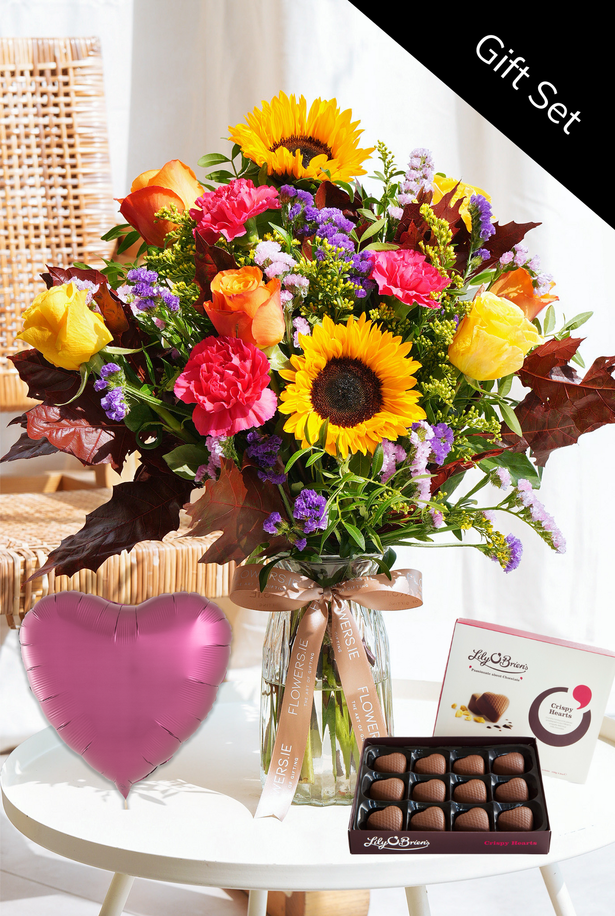 Autumn Vibrant - Vase Gift Set