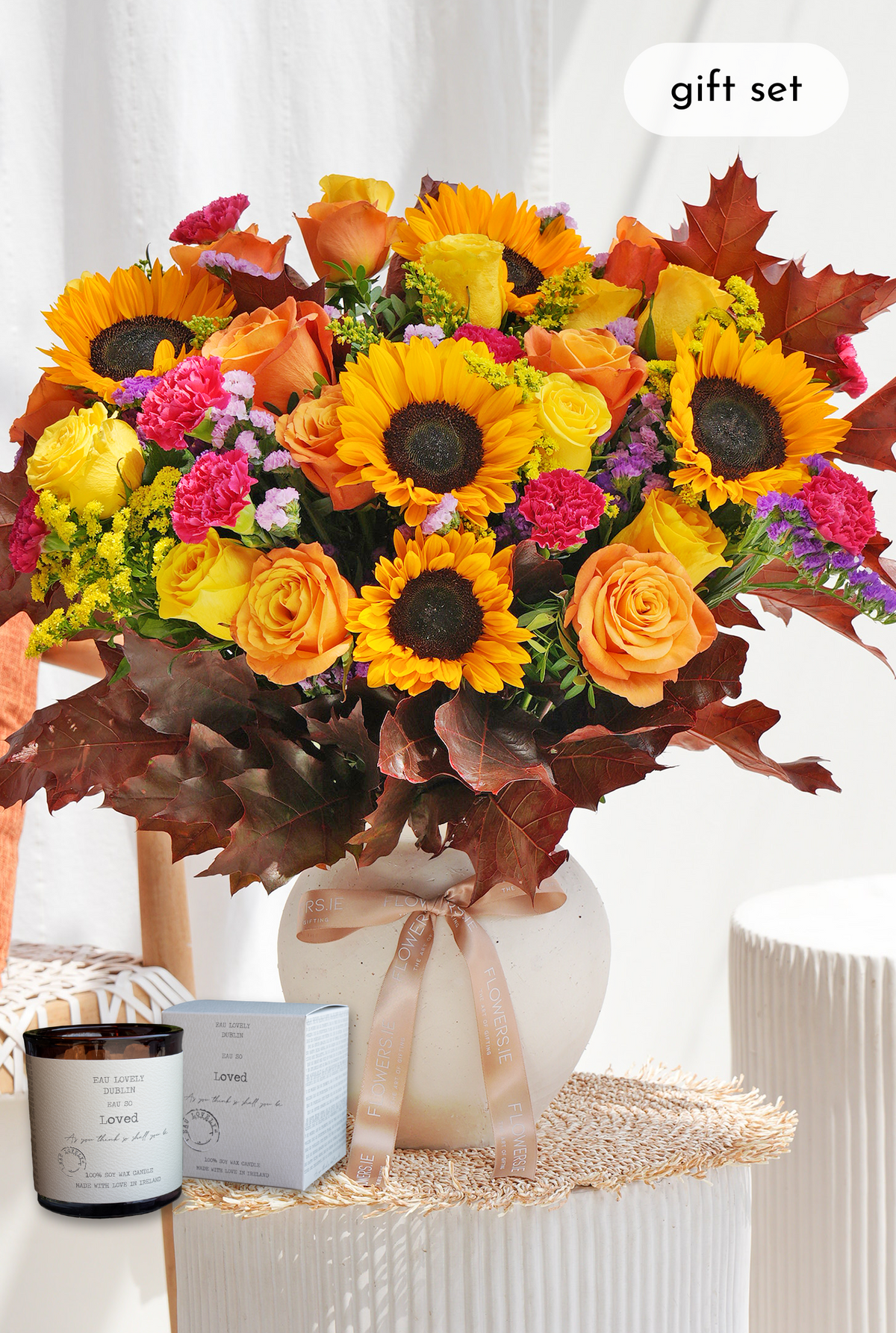 Birthday Wonderfully Autumn Vibrant - Vase