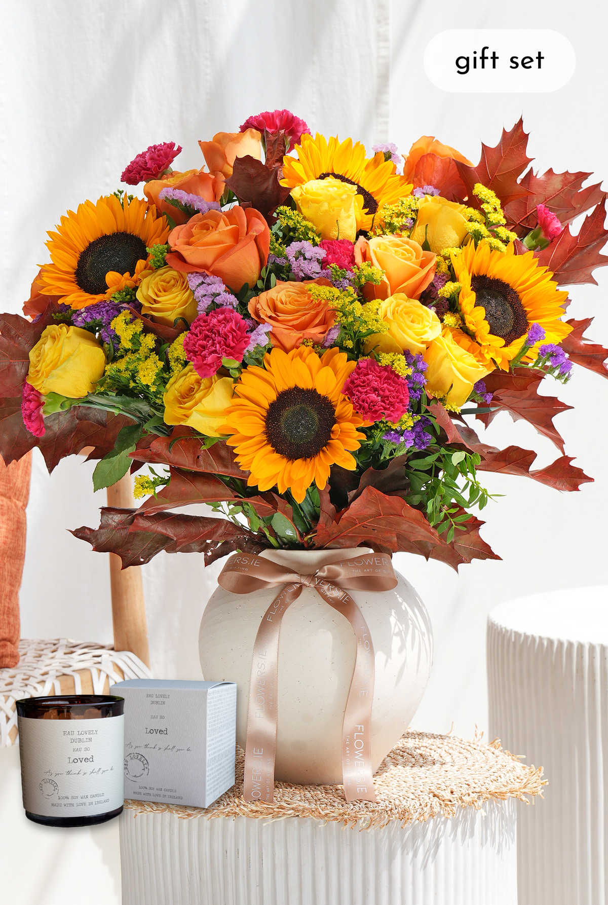 Birthday Wonderfully Autumn Vibrant - Vase