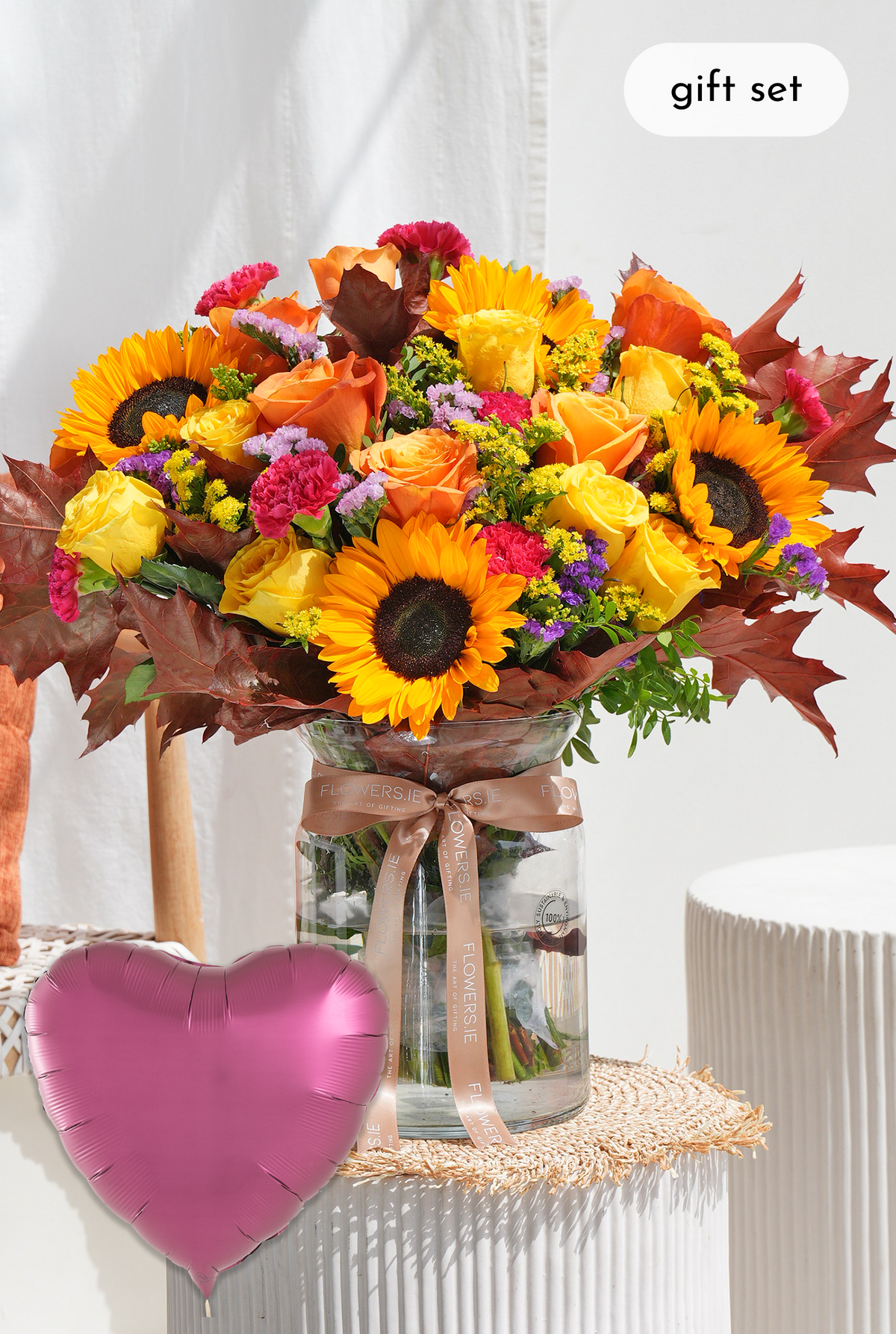 Birthday Wonderfully Autumn Vibrant - Vase