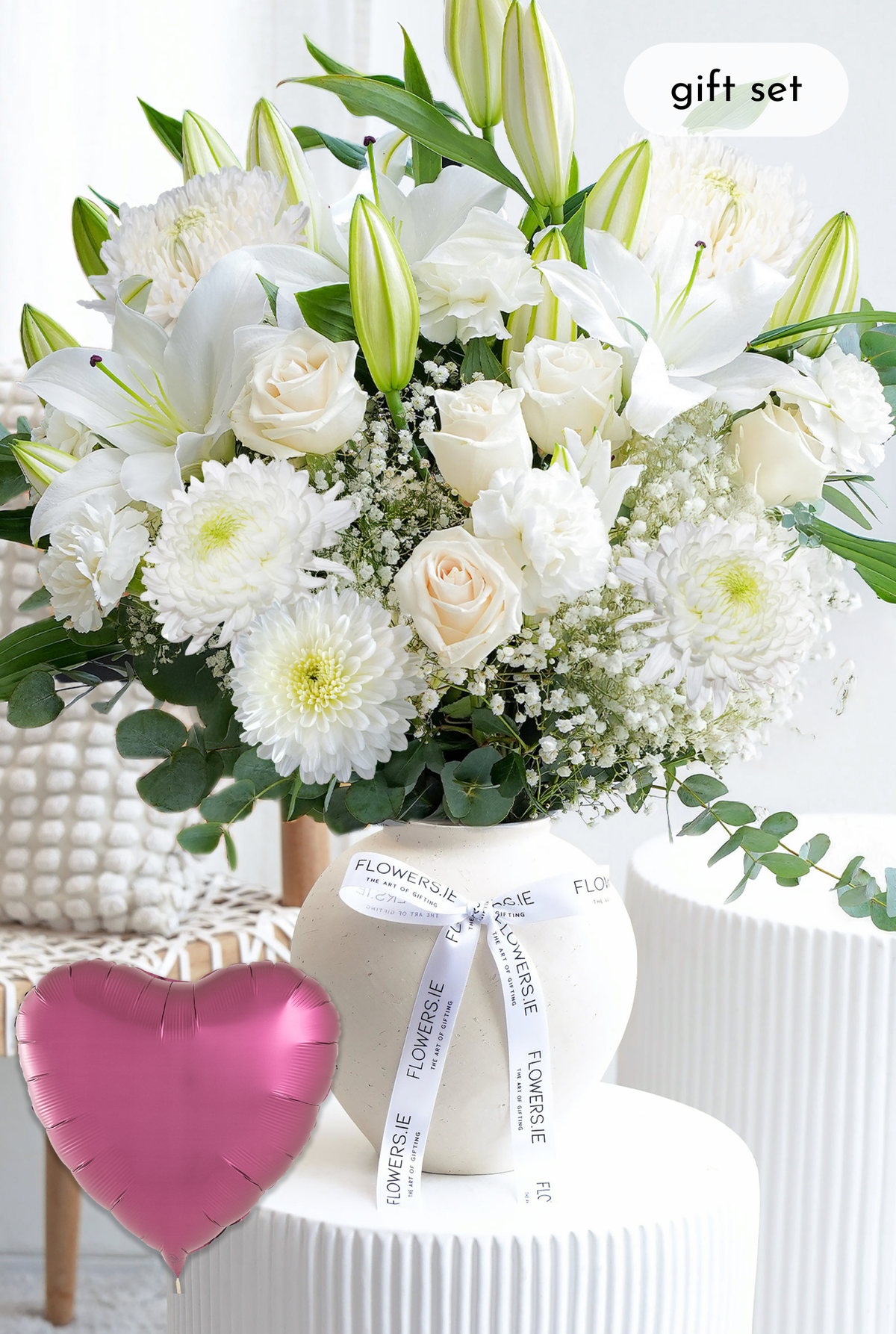 Birthday Wonderfully Ivory - Ceramic Vase
