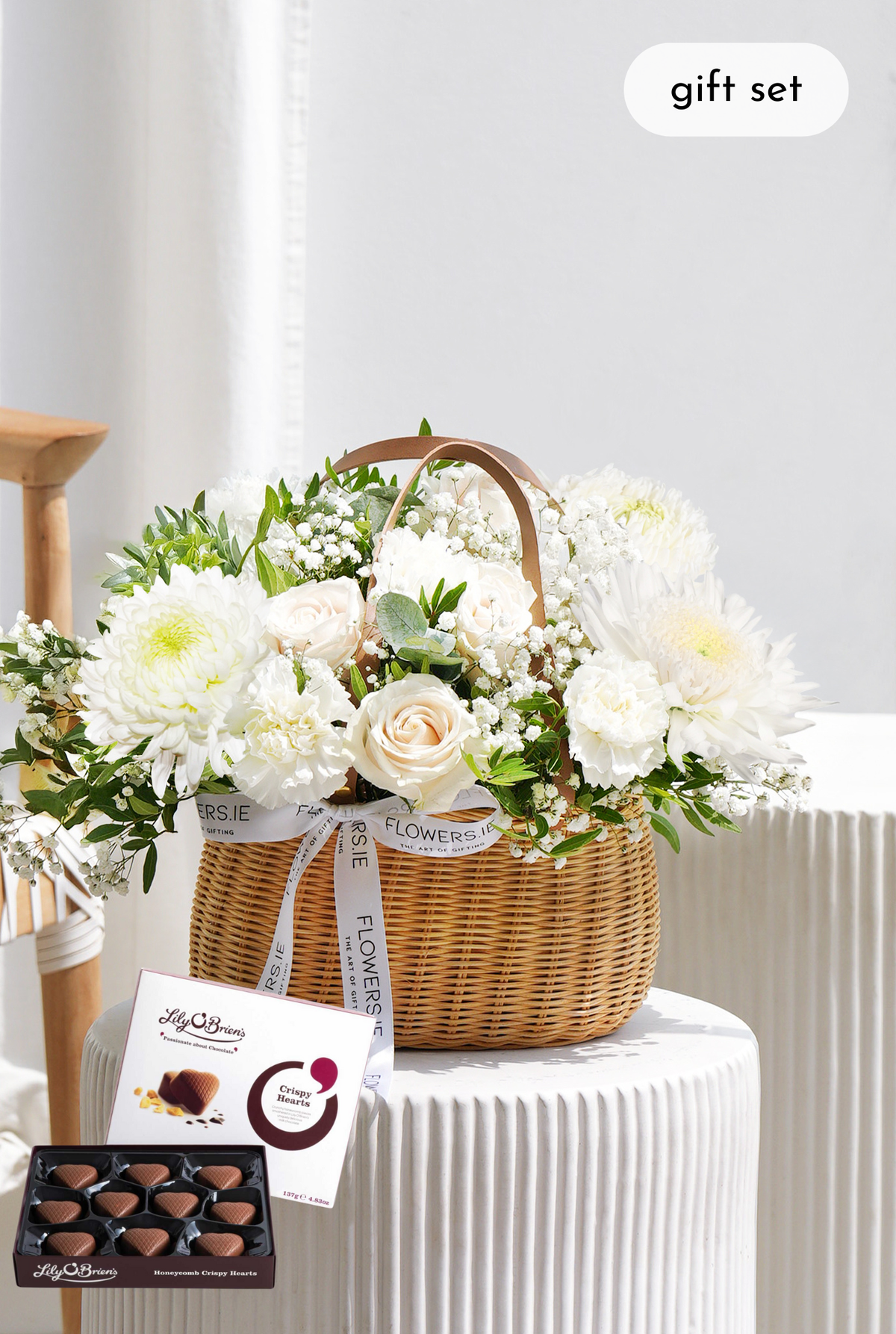 White Serenity - Basket