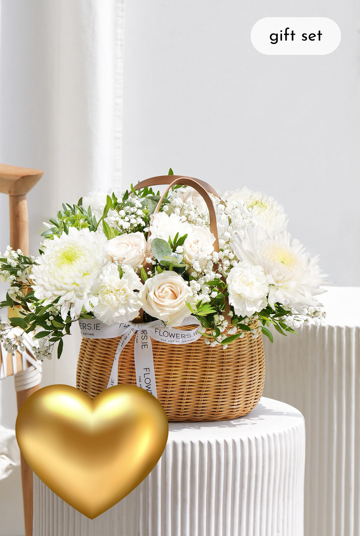 White Serenity - Basket
