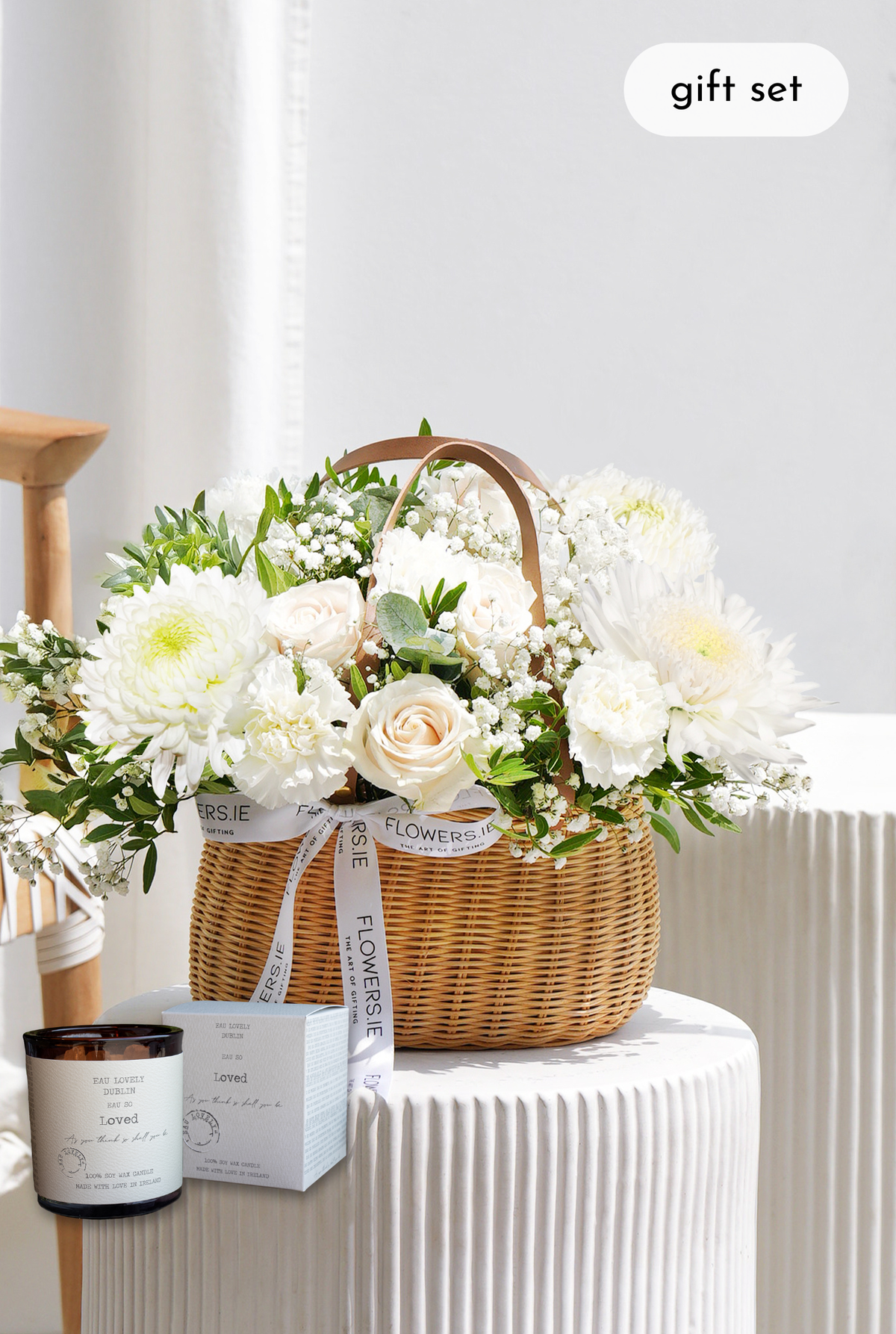 White Serenity - Basket