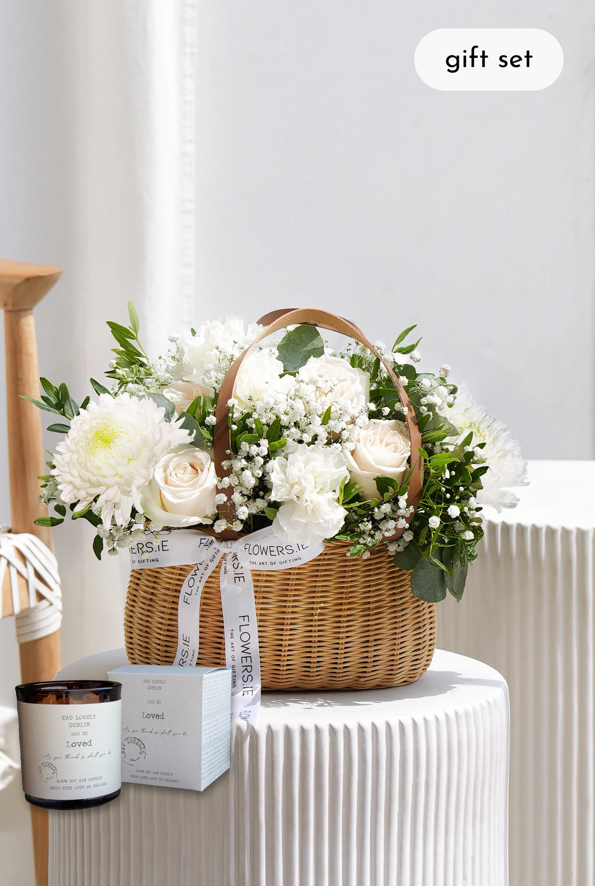 White Serenity - Basket