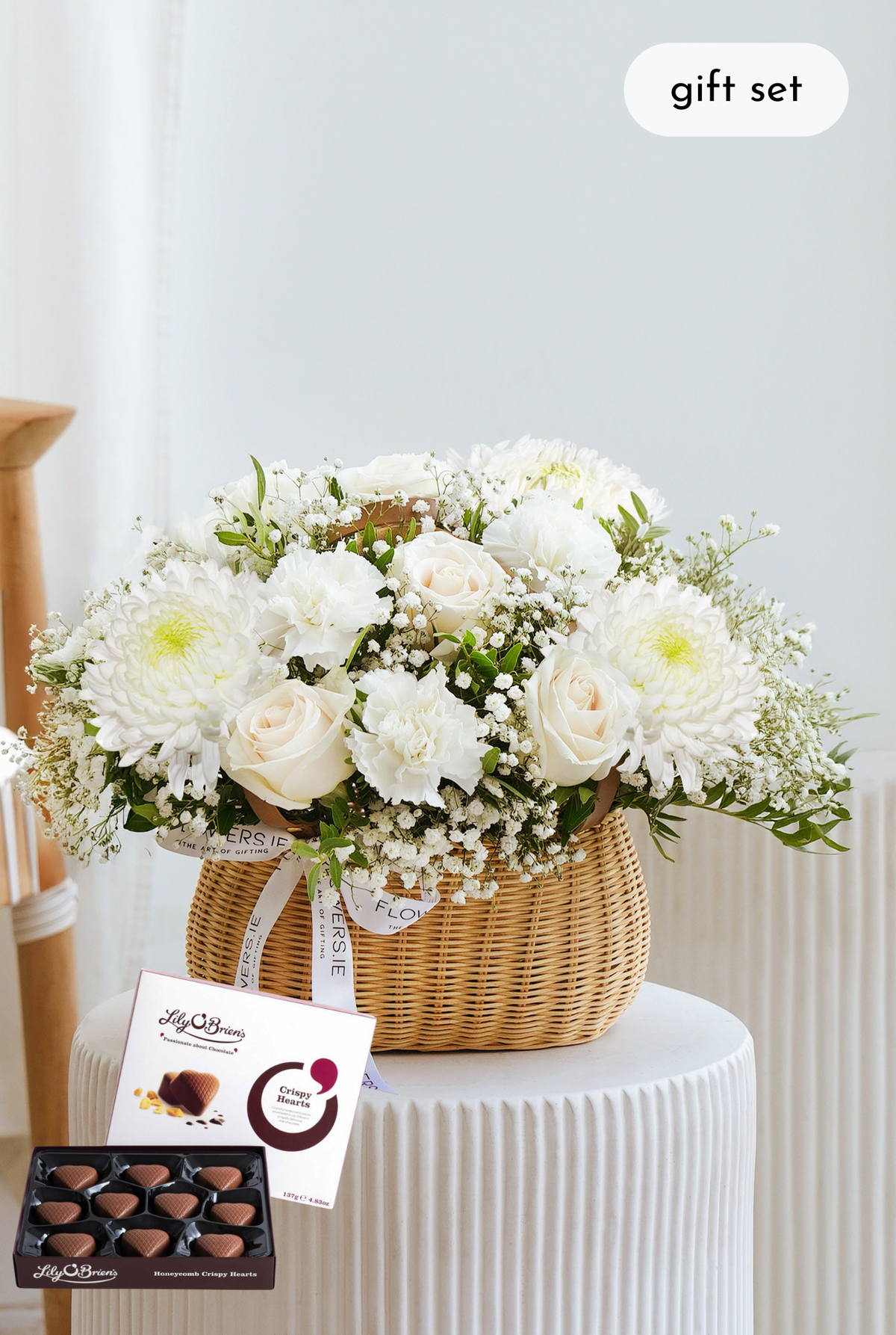 White Serenity - Basket