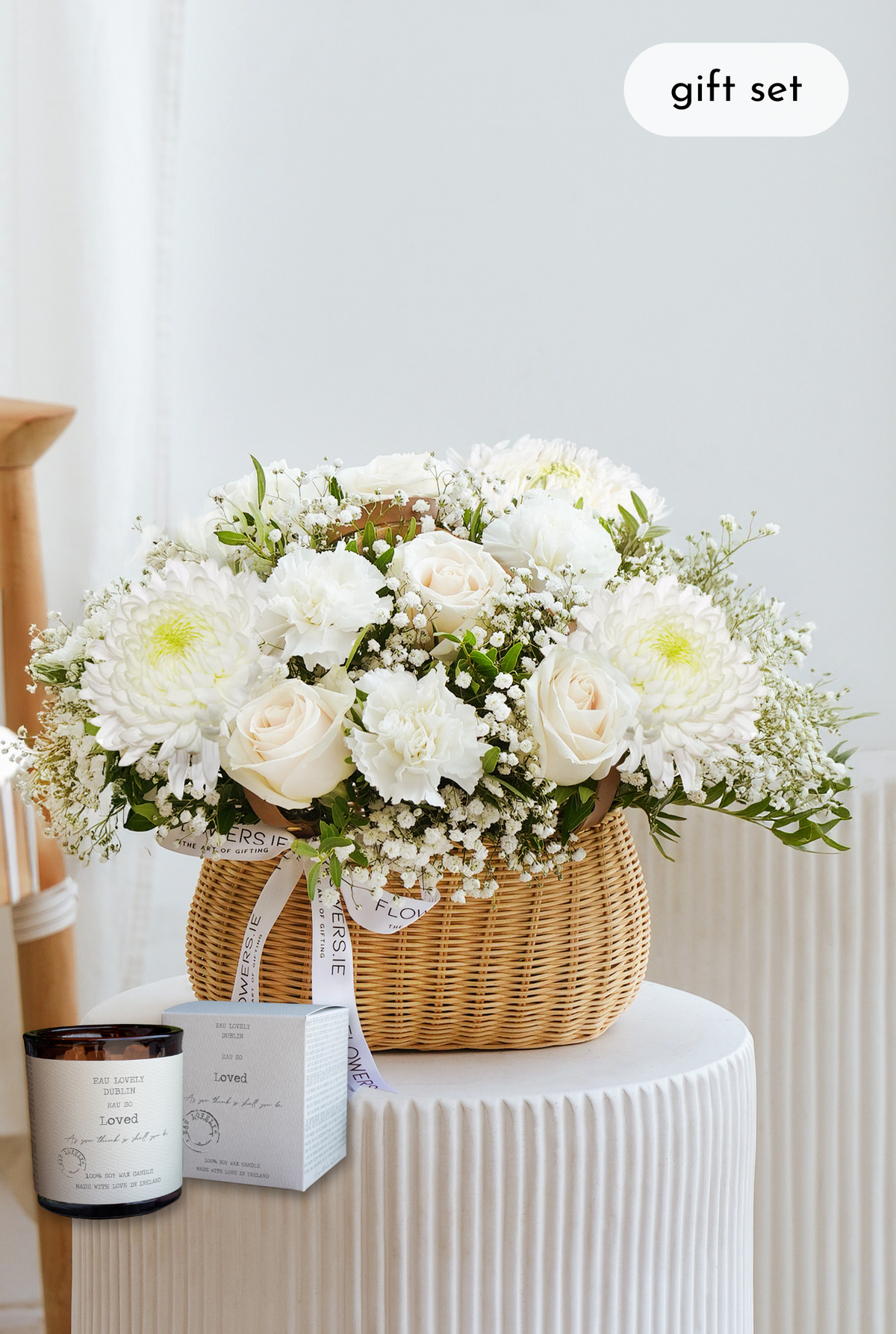 White Serenity - Basket