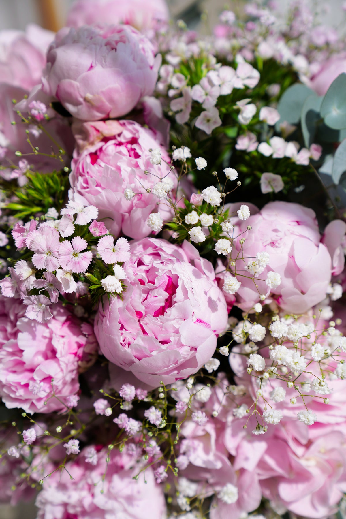 Wonderfully Pink Peony - Ceramic Vase