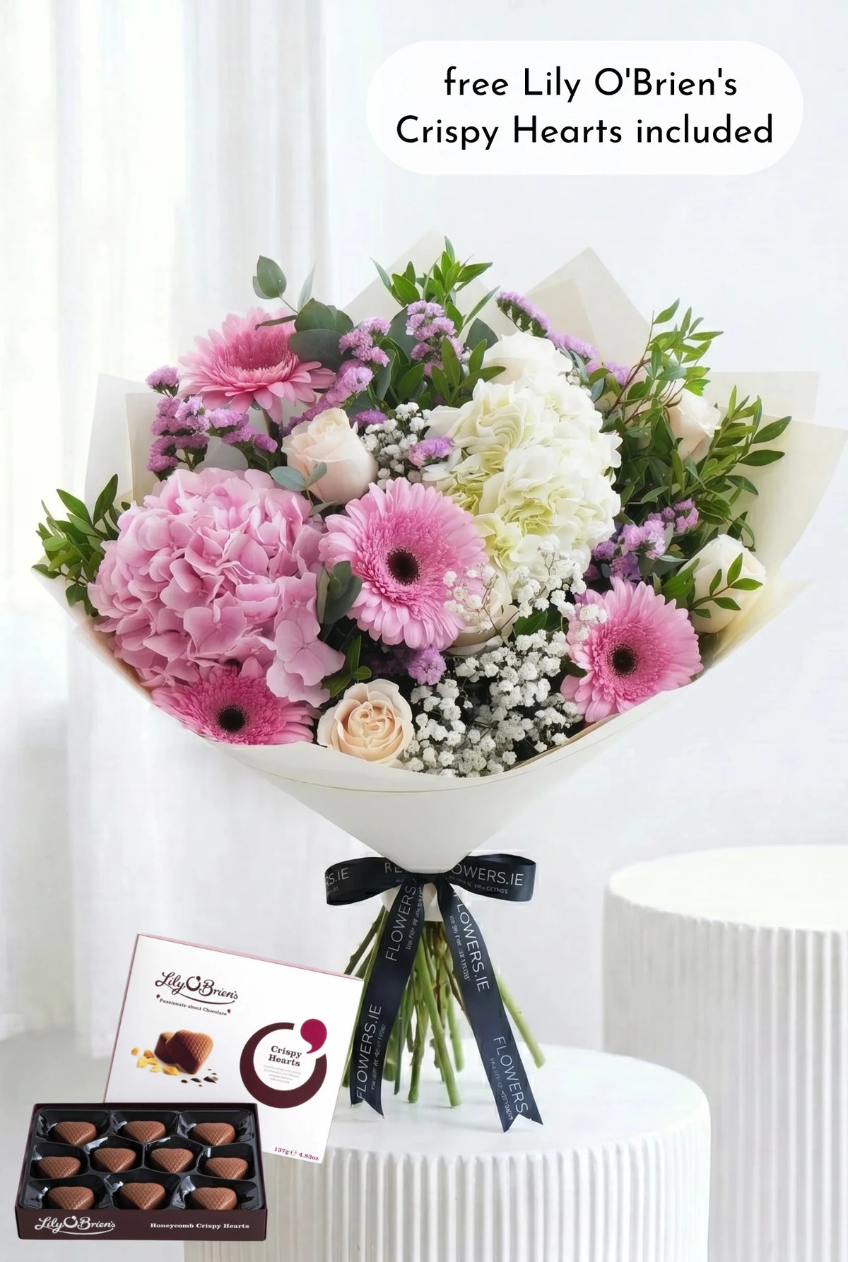 Graduation Blushing Elegance Hand-tied