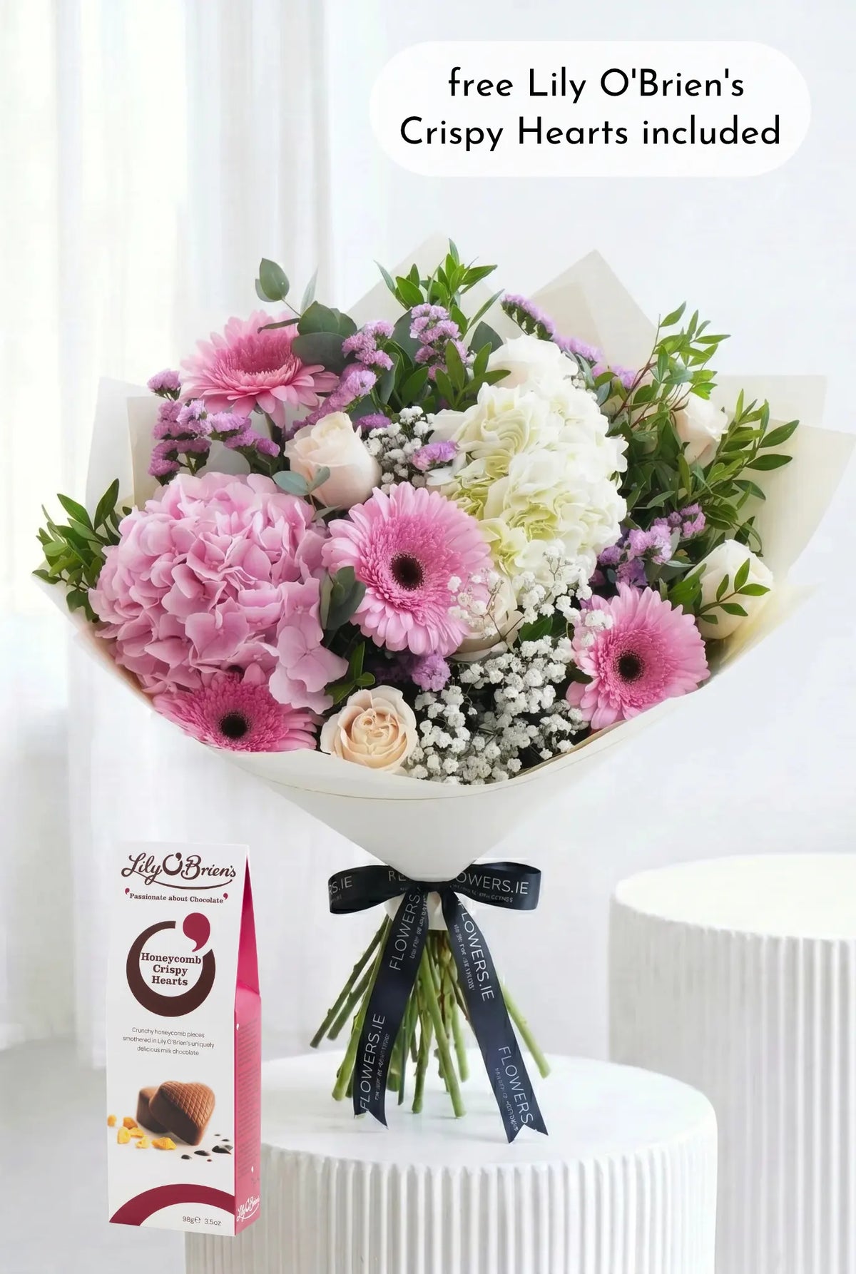 Graduation Blushing Elegance Hand-tied