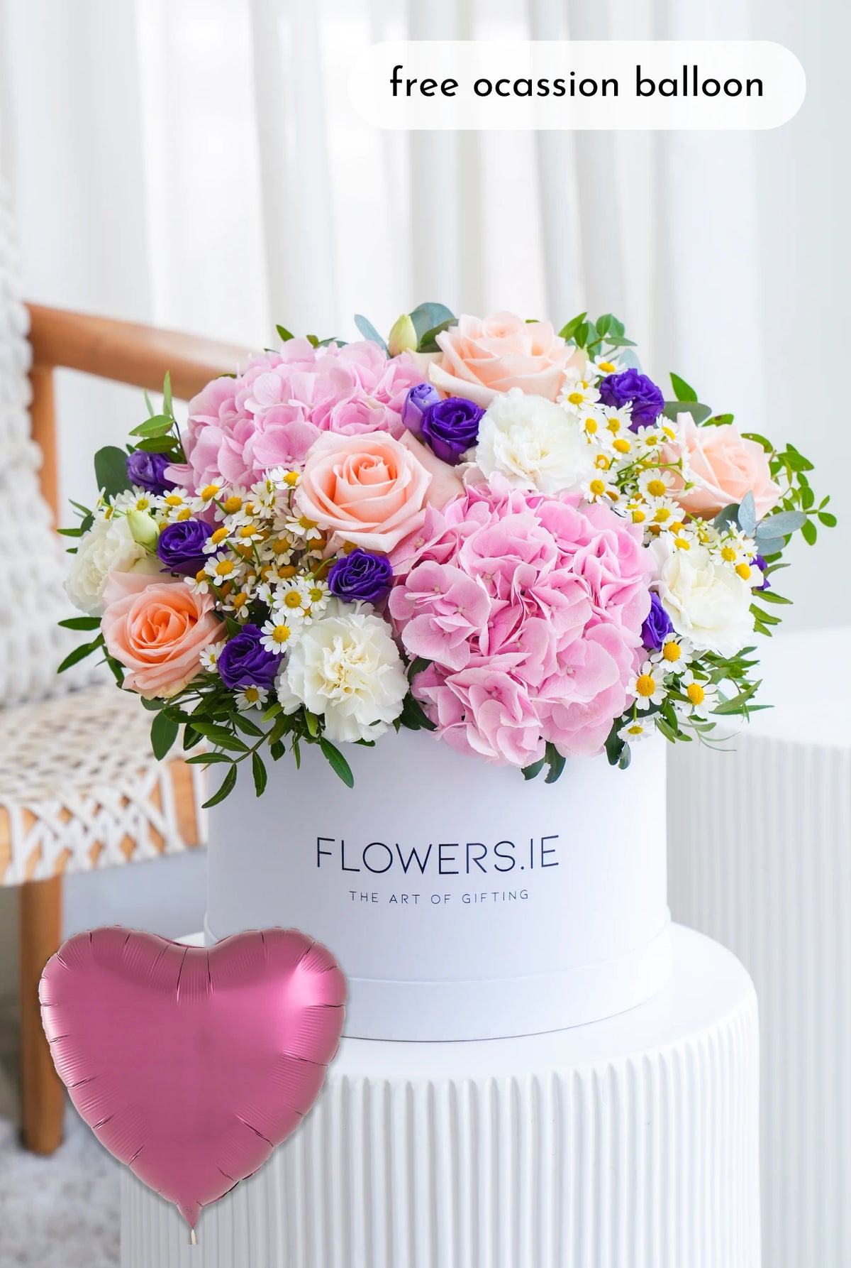 Blush Garden - Hatbox